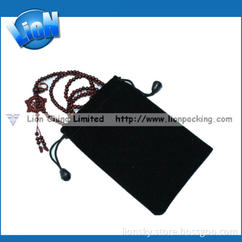 Black Velvet Gift Bags Pouch Packing Jewelries and Gems (R-128)